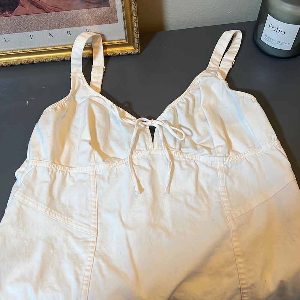 Victorias Secret Cream Strappy Summer Dress